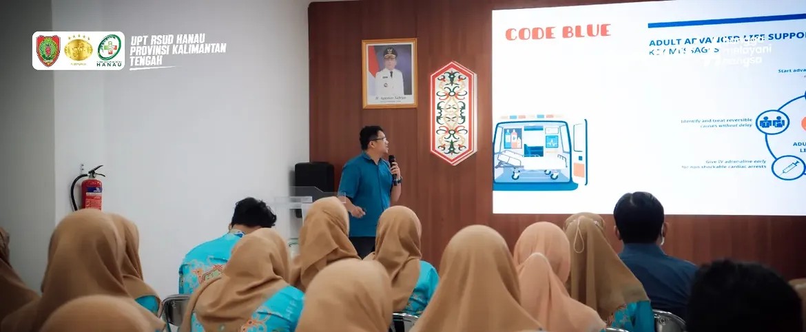 Perkuat Kesiapsiagaan Hadapi Kegawatdaruratan, RSUD Hanau Gelar In House Training Code Blue dan EWS