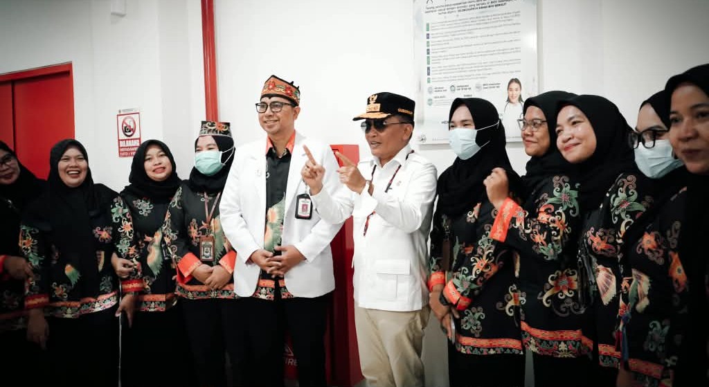 Tinjau RSUD Hanau, Gubernur Agustiar Sabran Dorong Pelayanan Kesehatan Berkualitas